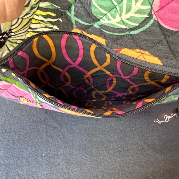 Vera Bradley Jazzy Blooms Crossbody Bag Floral Colorful Hipster Handbag Purse - Picture 3 of 10